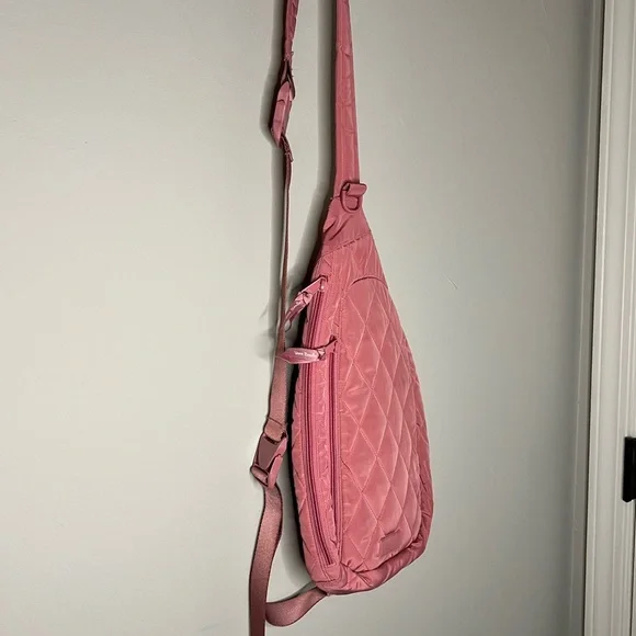 Vera Bradley ultralight essential sling backpack purse & wristlet blush sienna - Picture 13 of 15